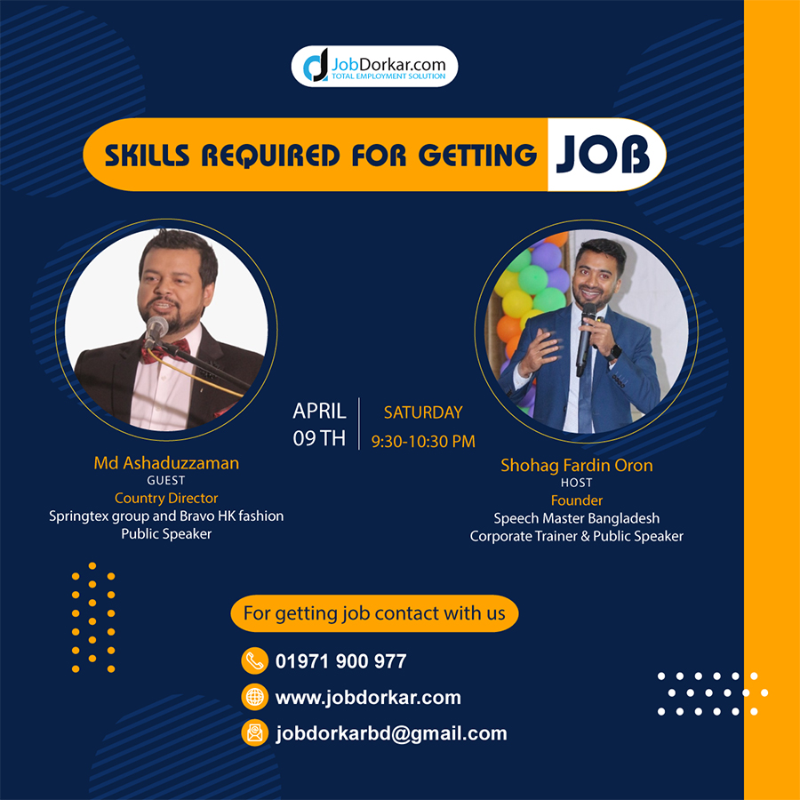 Skills Required for getting job